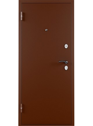 Входная дверь Титан 860 мм (ясень белоснежный)